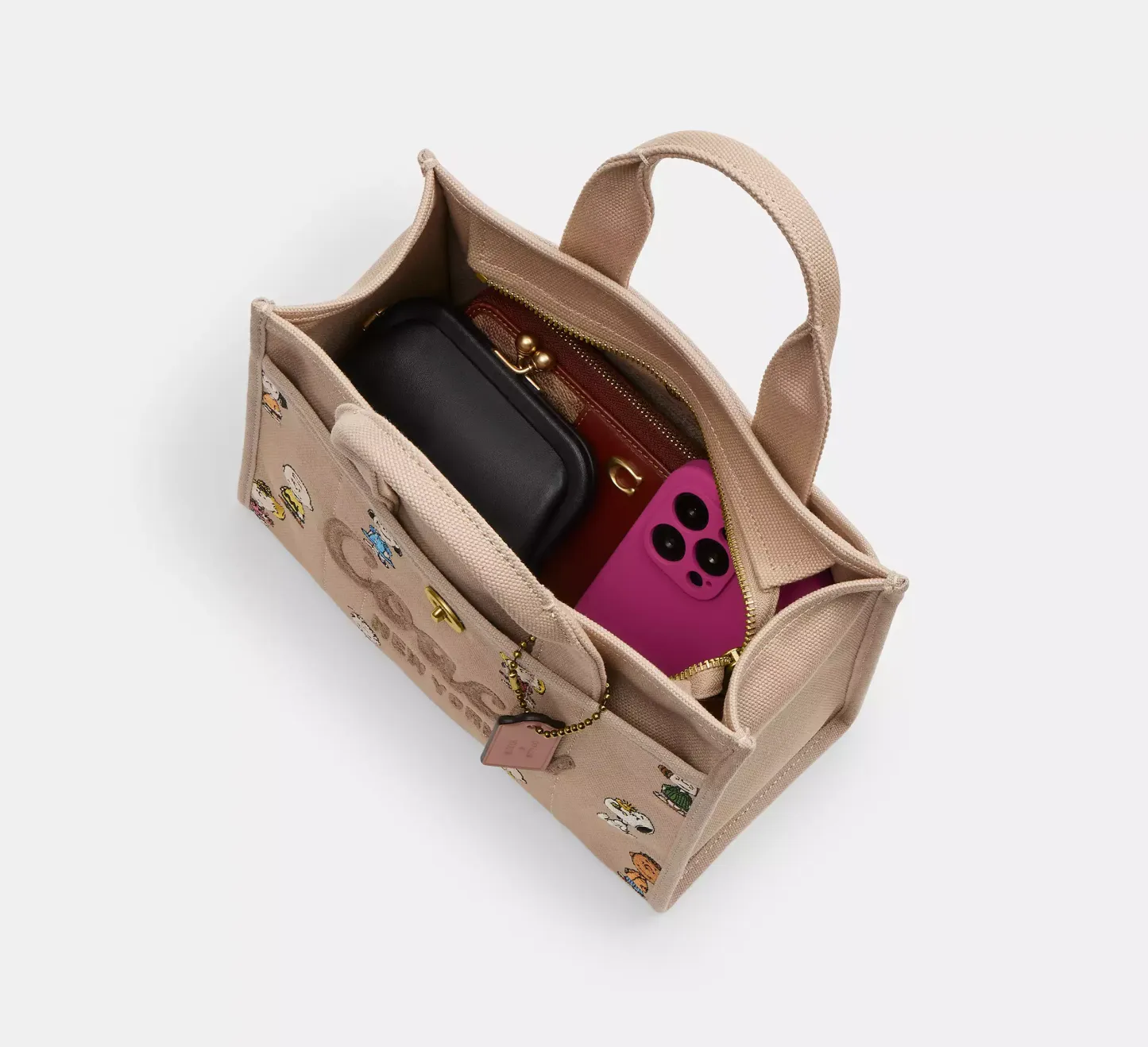 Coathtch X Peanuts Cargo Tote Bag 26
