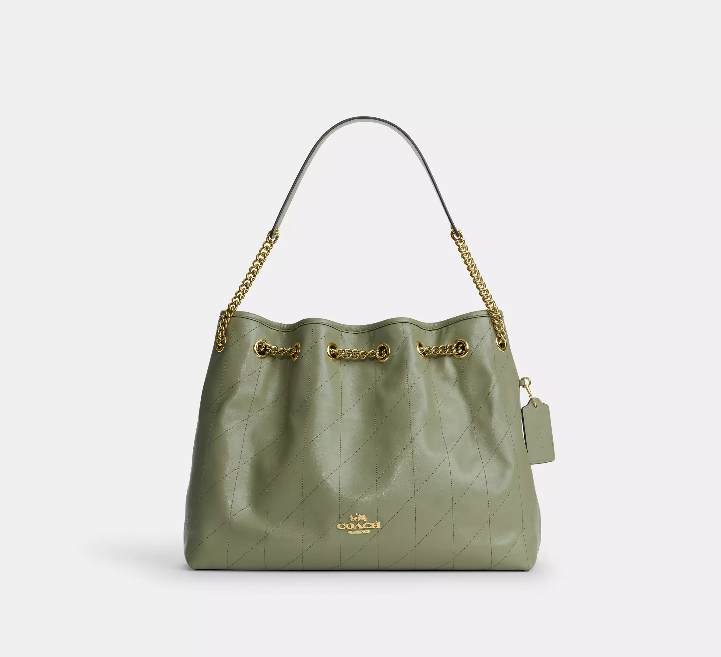 Evelyn Shoulder Bag With Quilting