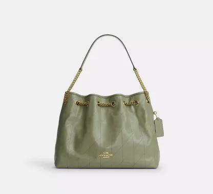 Evelyn Shoulder Bag With Quilting