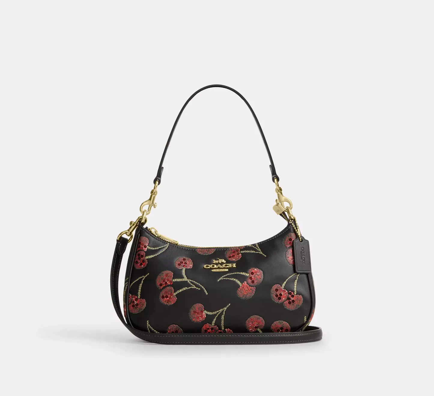  Teri Shoulder Bag With Cherry Print