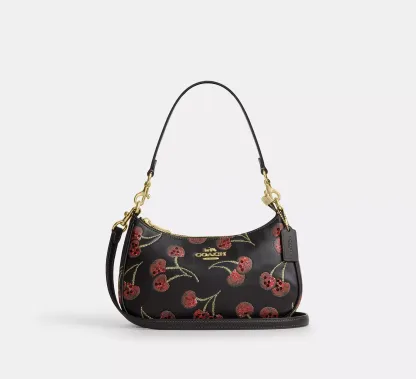  Teri Shoulder Bag With Cherry Print
