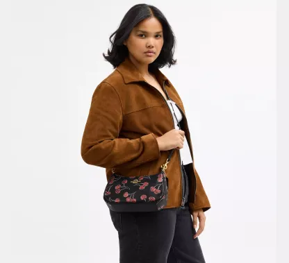  Teri Shoulder Bag With Cherry Print