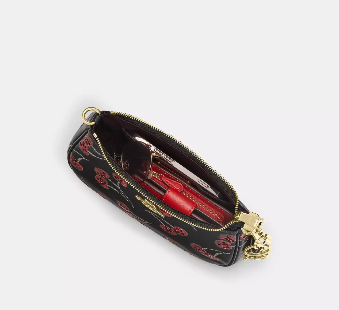  Teri Shoulder Bag With Cherry Print