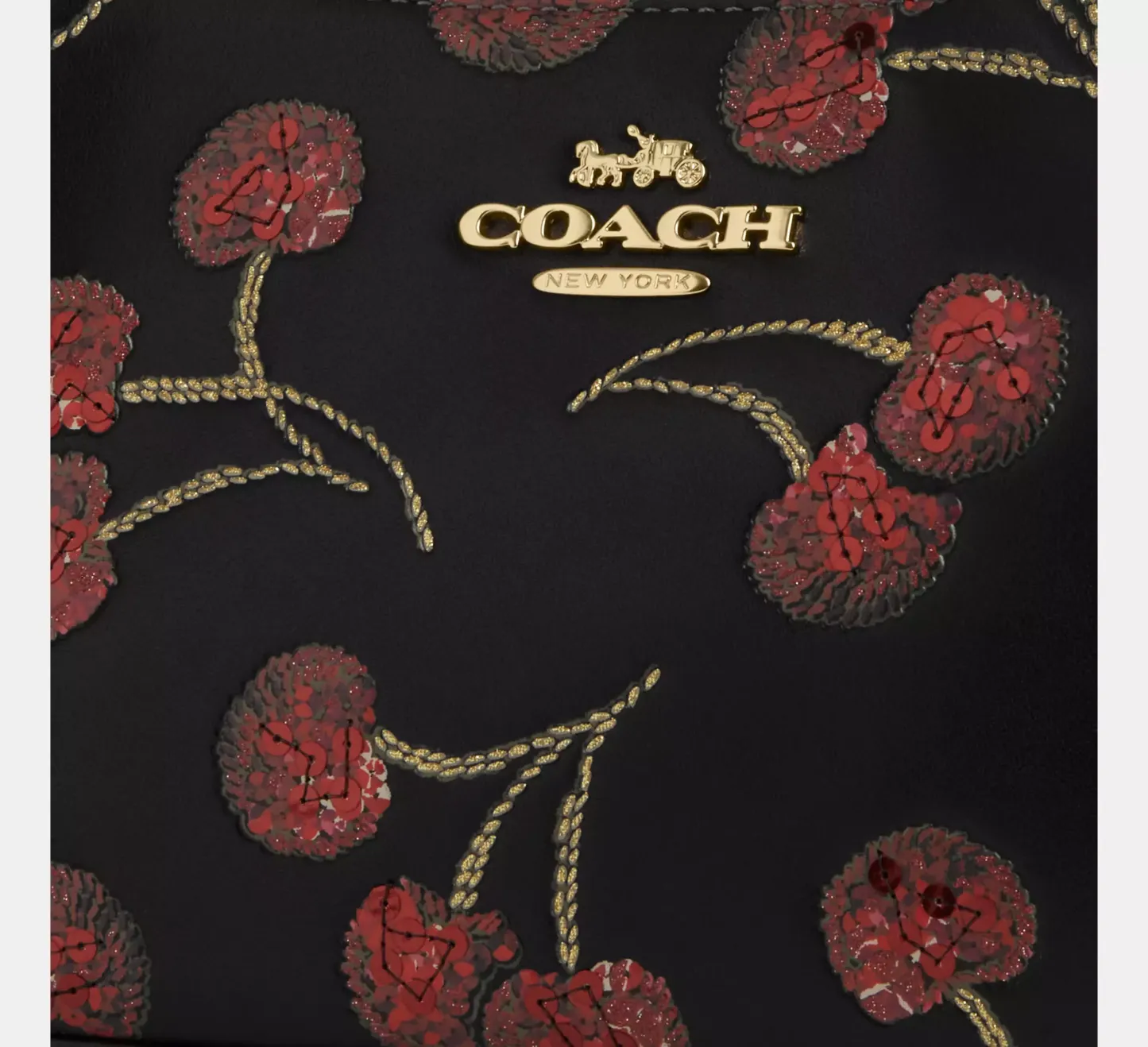  Teri Shoulder Bag With Cherry Print