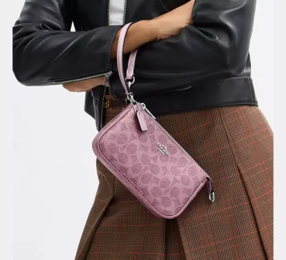 Boxed Nolita 19 And Nolita Bag Charm Set In Signature Canvas