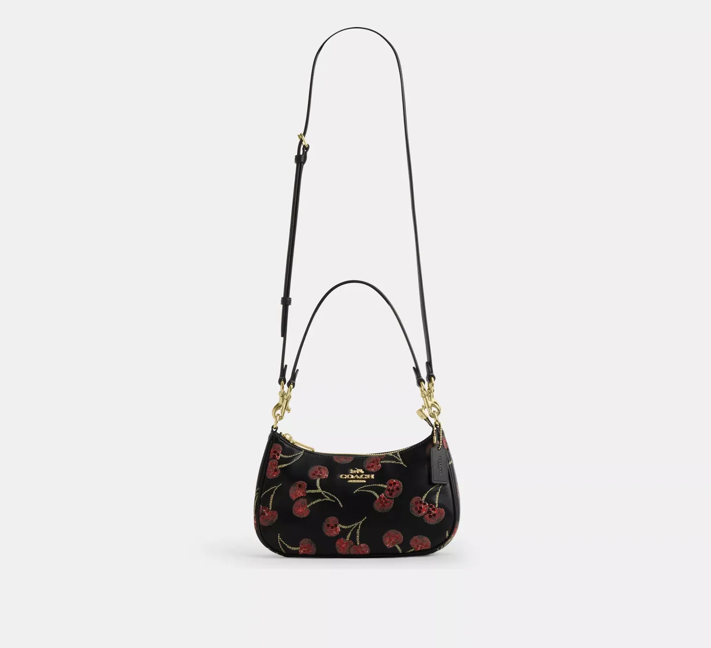  Teri Shoulder Bag With Cherry Print