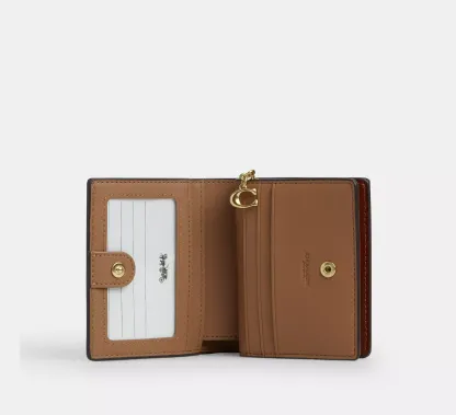 Snap Wallet In Signature Canvas With Halloween Print