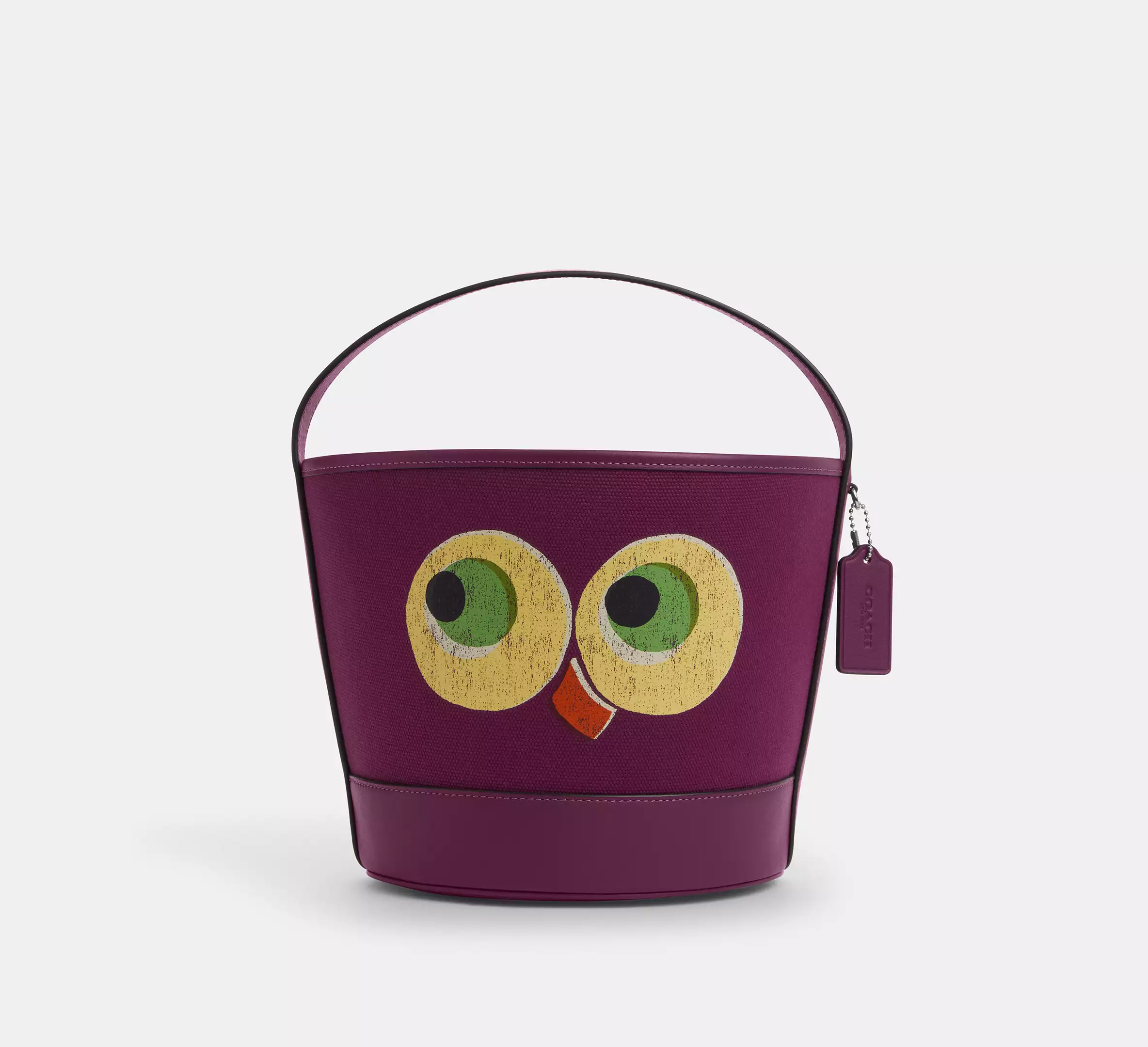 Trick Or Treat Bucket With Halloween Pumpkin In Regenerative Cotton