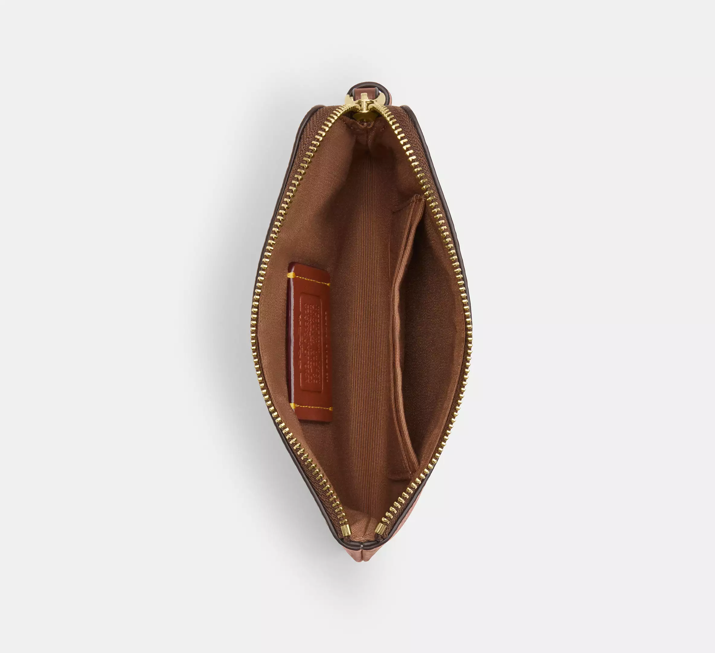  Corner Zip Wristlet In Signature Canvas With Halloween Print