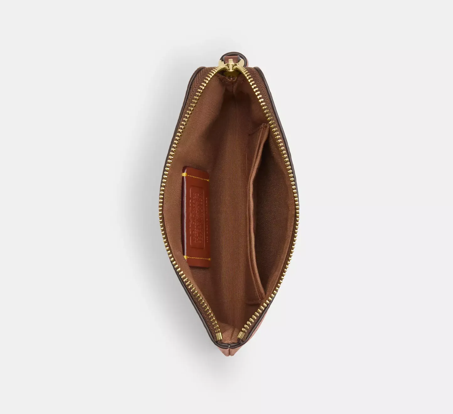  Corner Zip Wristlet In Signature Canvas With Halloween Print