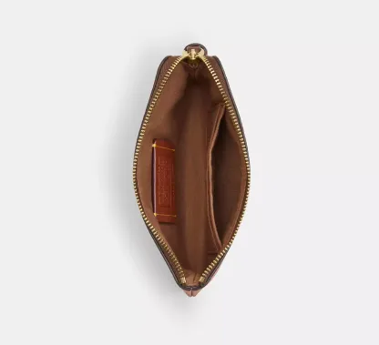  Corner Zip Wristlet In Signature Canvas With Halloween Print