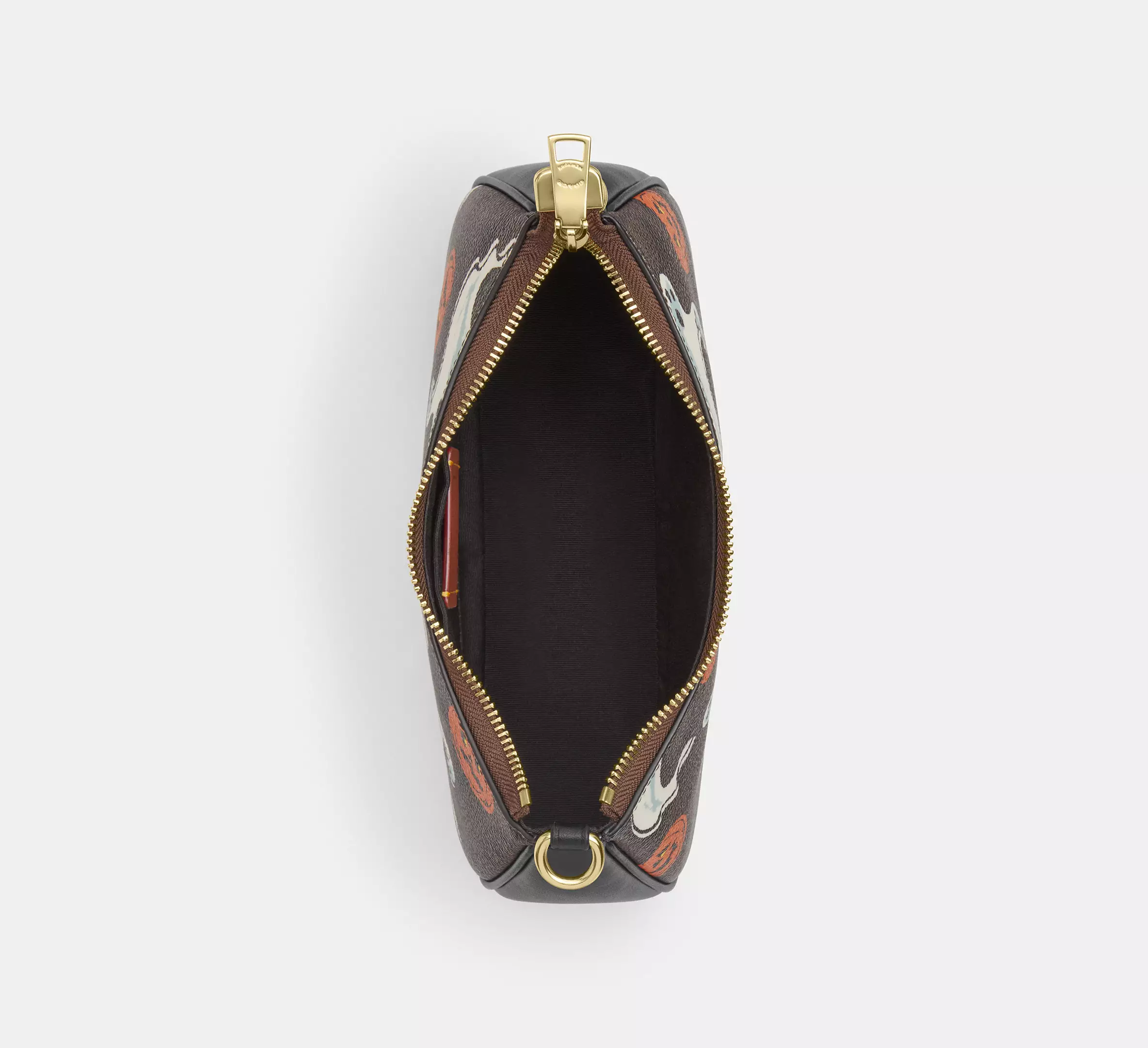 Teri Shoulder Bag In Signature Canvas With Halloween Print