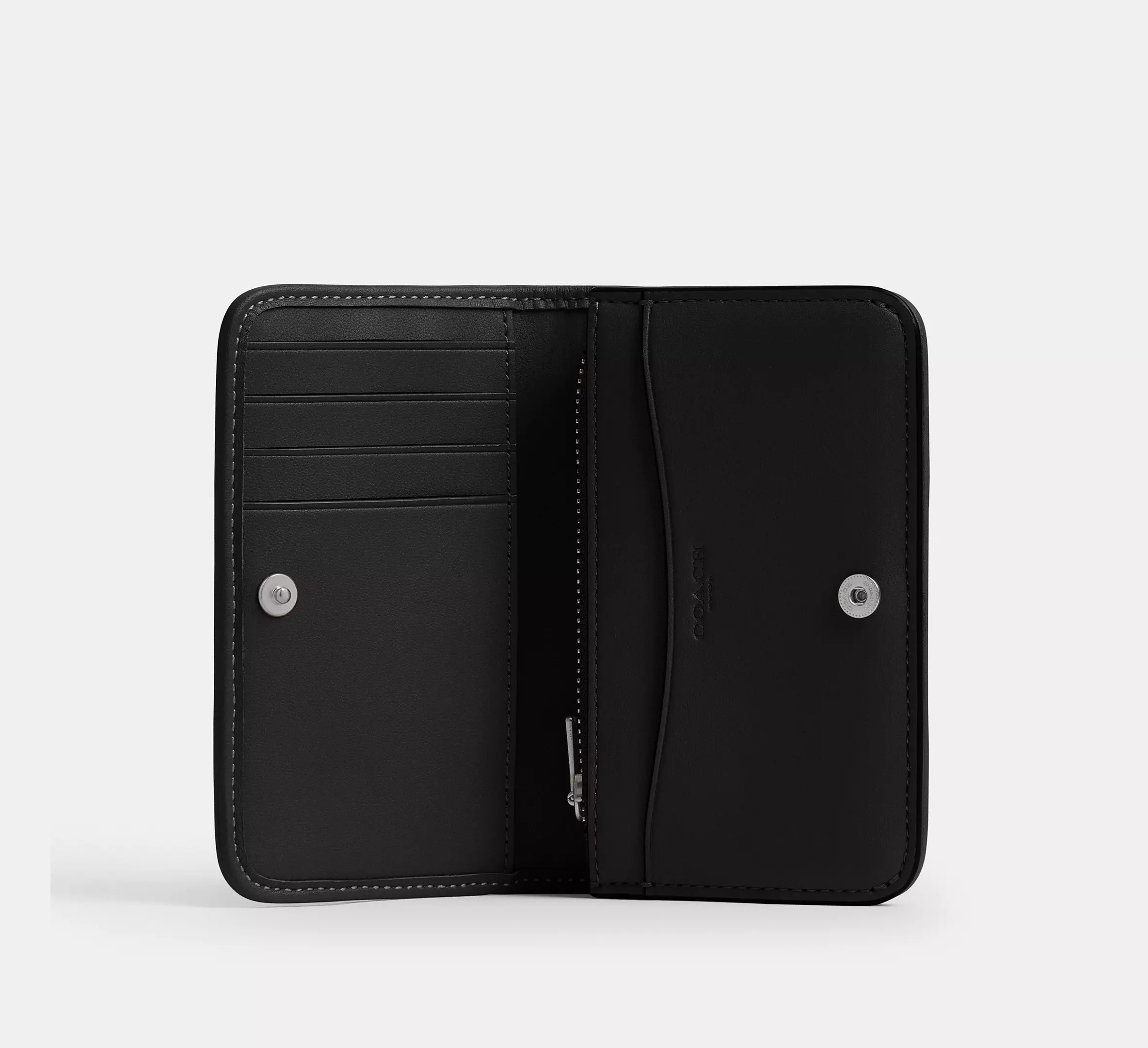 Essential Slim Card Case In Crystal Signature Jacquard