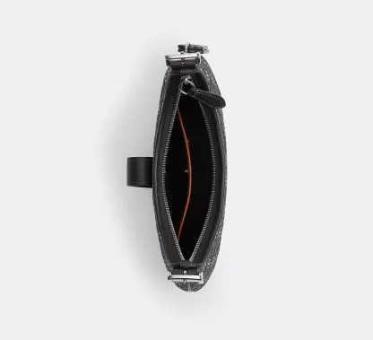 Hamptons Hobo Bag In Crystal Signature Jacquard