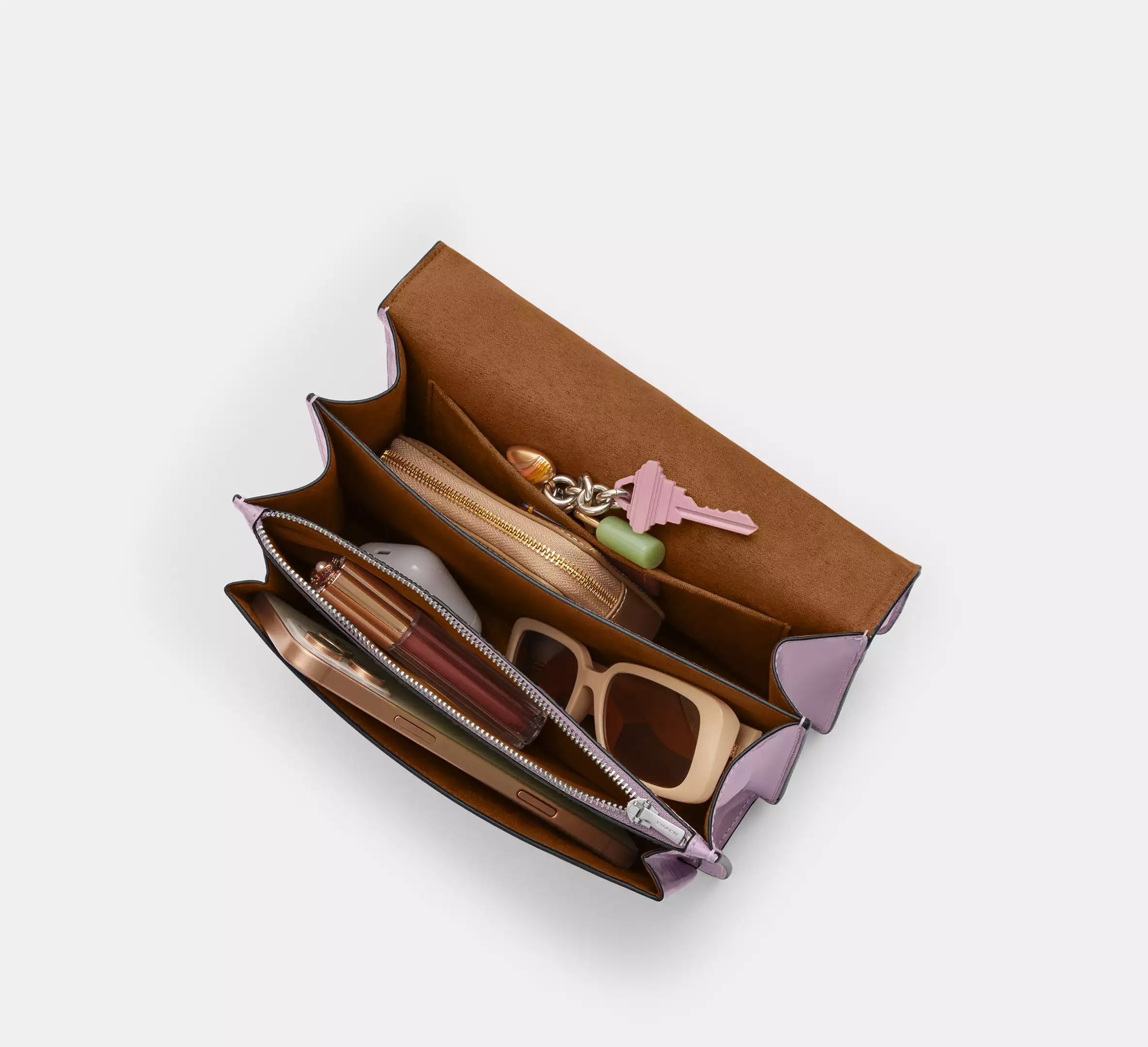 Klare Crossbody Bag In Signature Leather