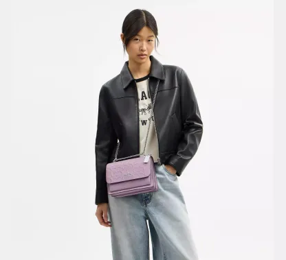 Klare Crossbody Bag In Signature Leather