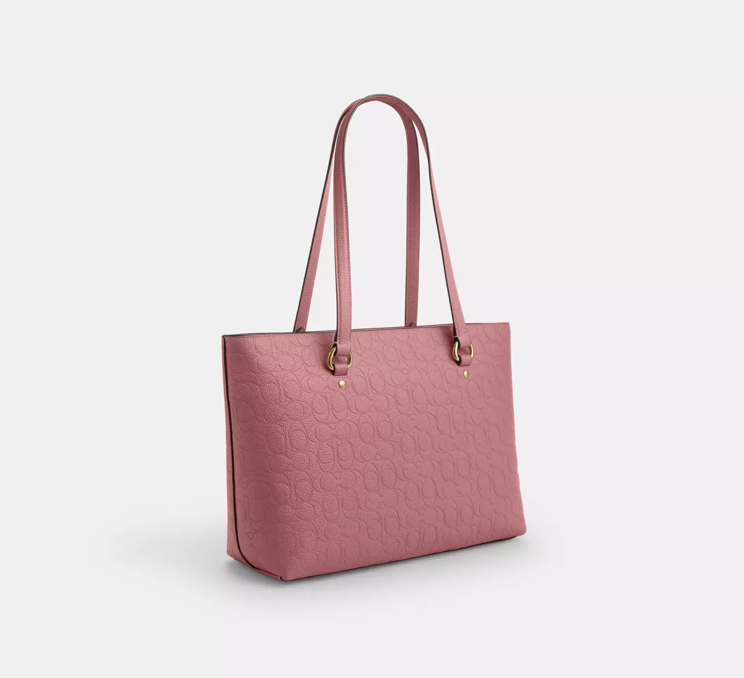 Station Tote Bag In Signature Leather