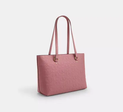 Station Tote Bag In Signature Leather
