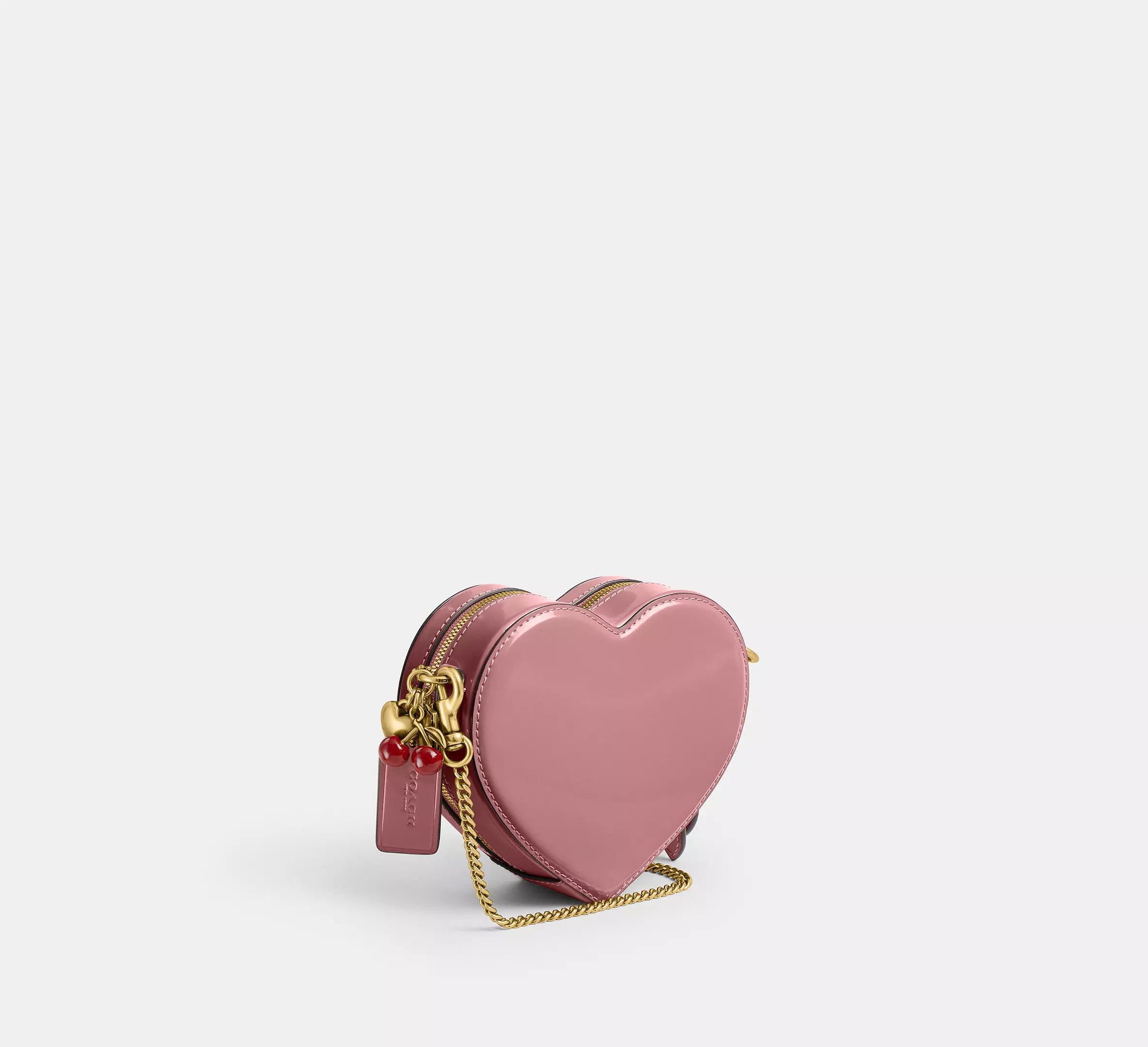 Heart Crossbody Bag 14 With Charms