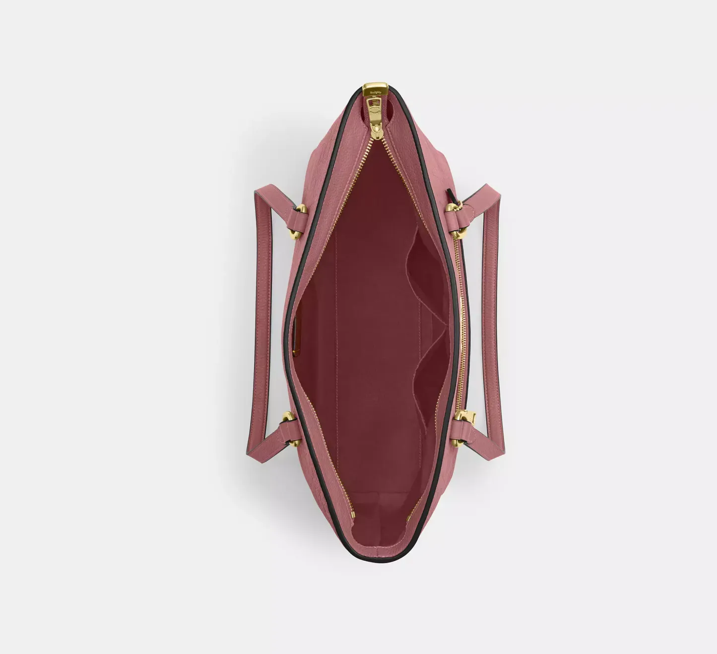 Station Tote Bag In Signature Leather