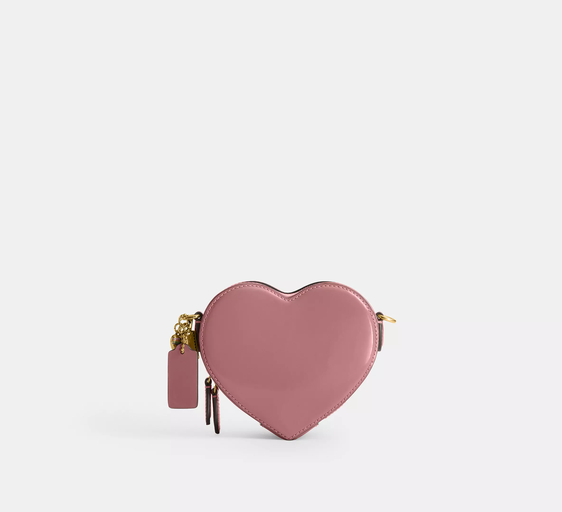 Heart Crossbody Bag 14 With Charms