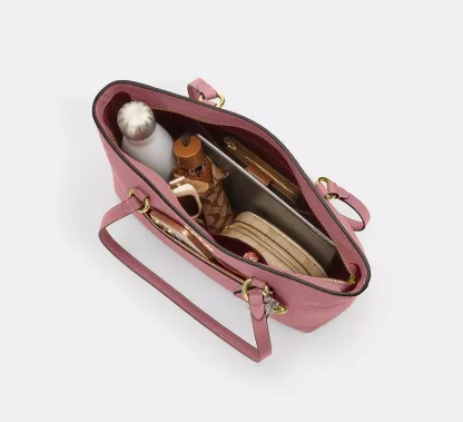 Station Tote Bag In Signature Leather