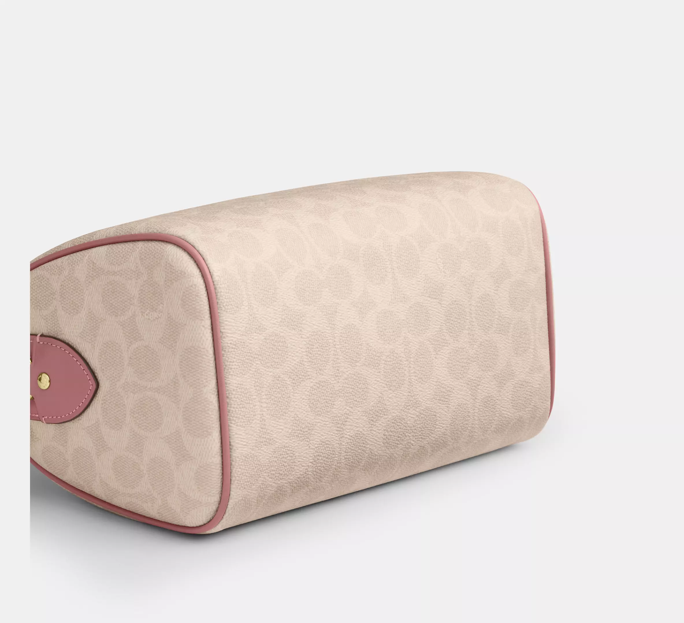 Rowan Satchel Bag In Signature Canvas With Heart Charm