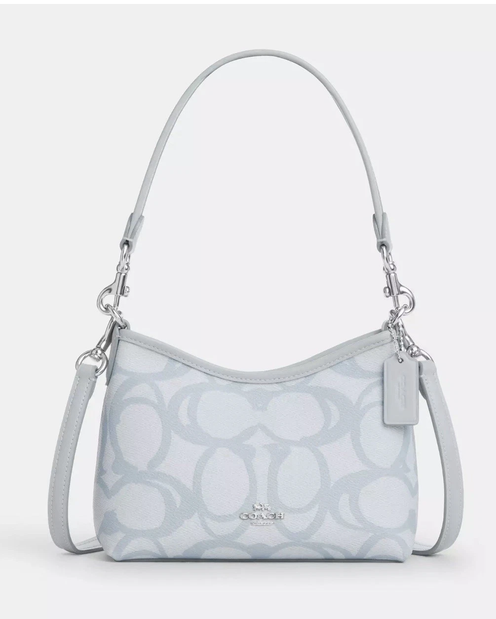 Laurel Small Shoulder Bag in Sketch Signature Canvas CBI05 SVNB9