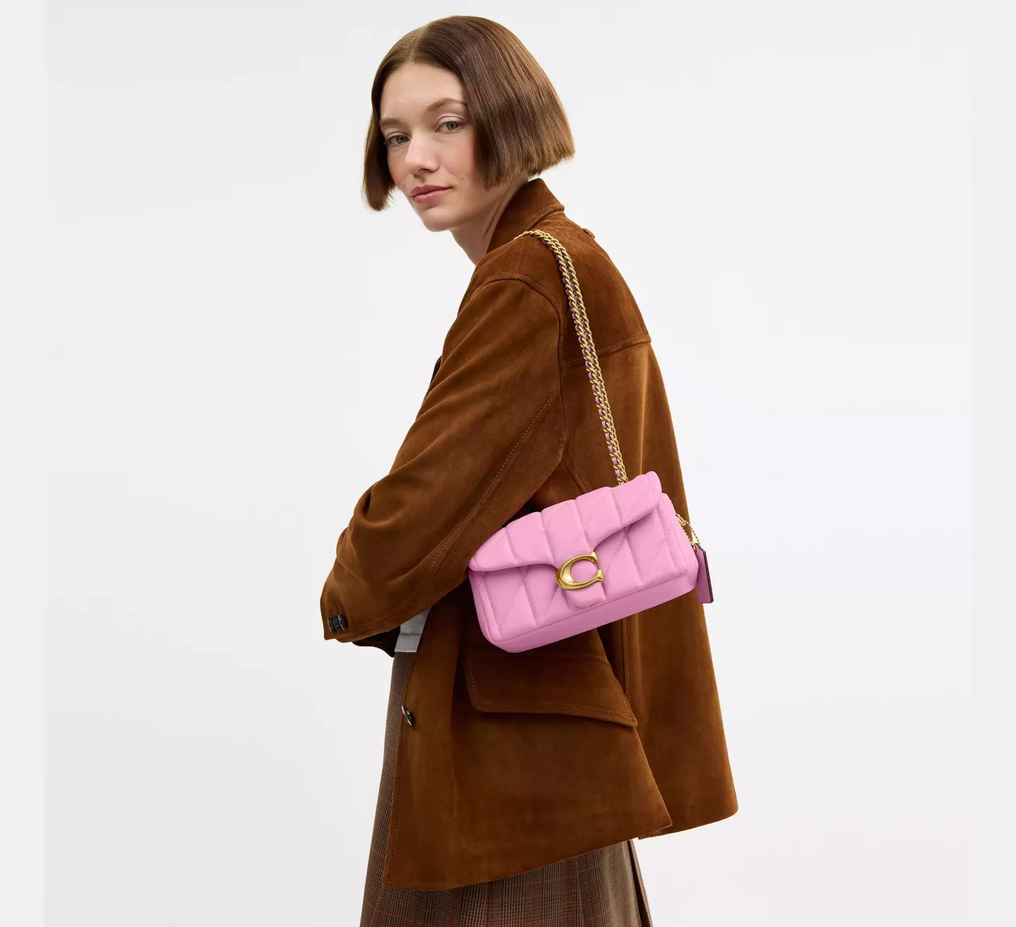 Tabby Shoulder Bag 20 With Pillow Quilting