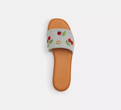 Holly Sandal With Cherries