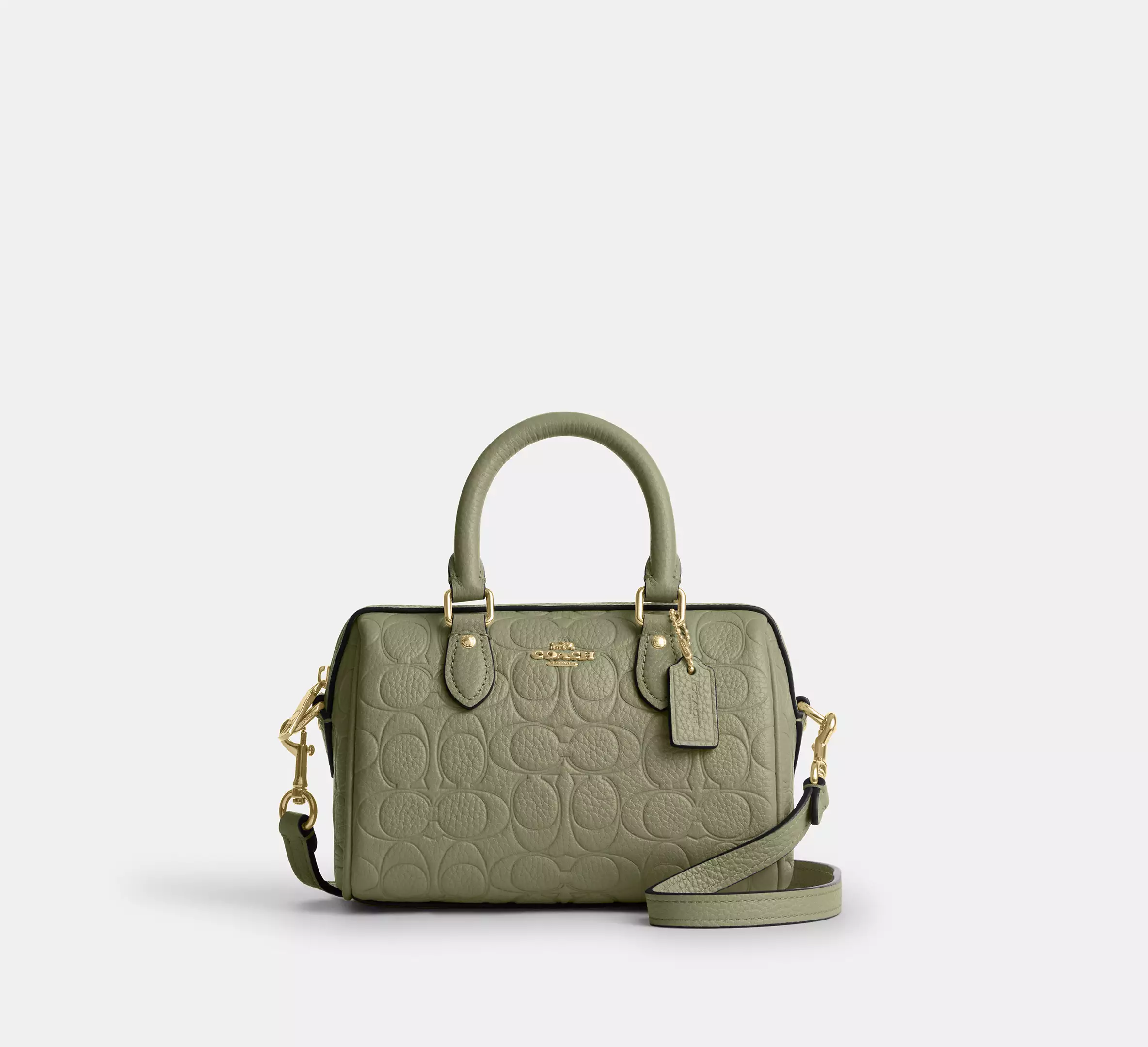 Mini Rowan Crossbody Bag In Signature Leather