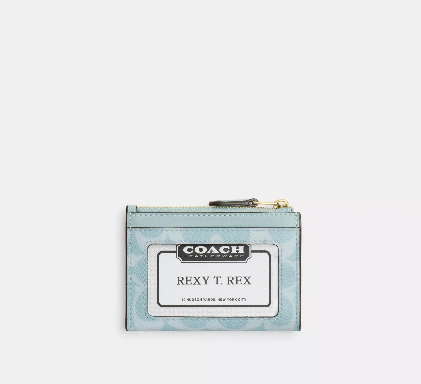 Mini Skinny Id Case In Signature Canvas