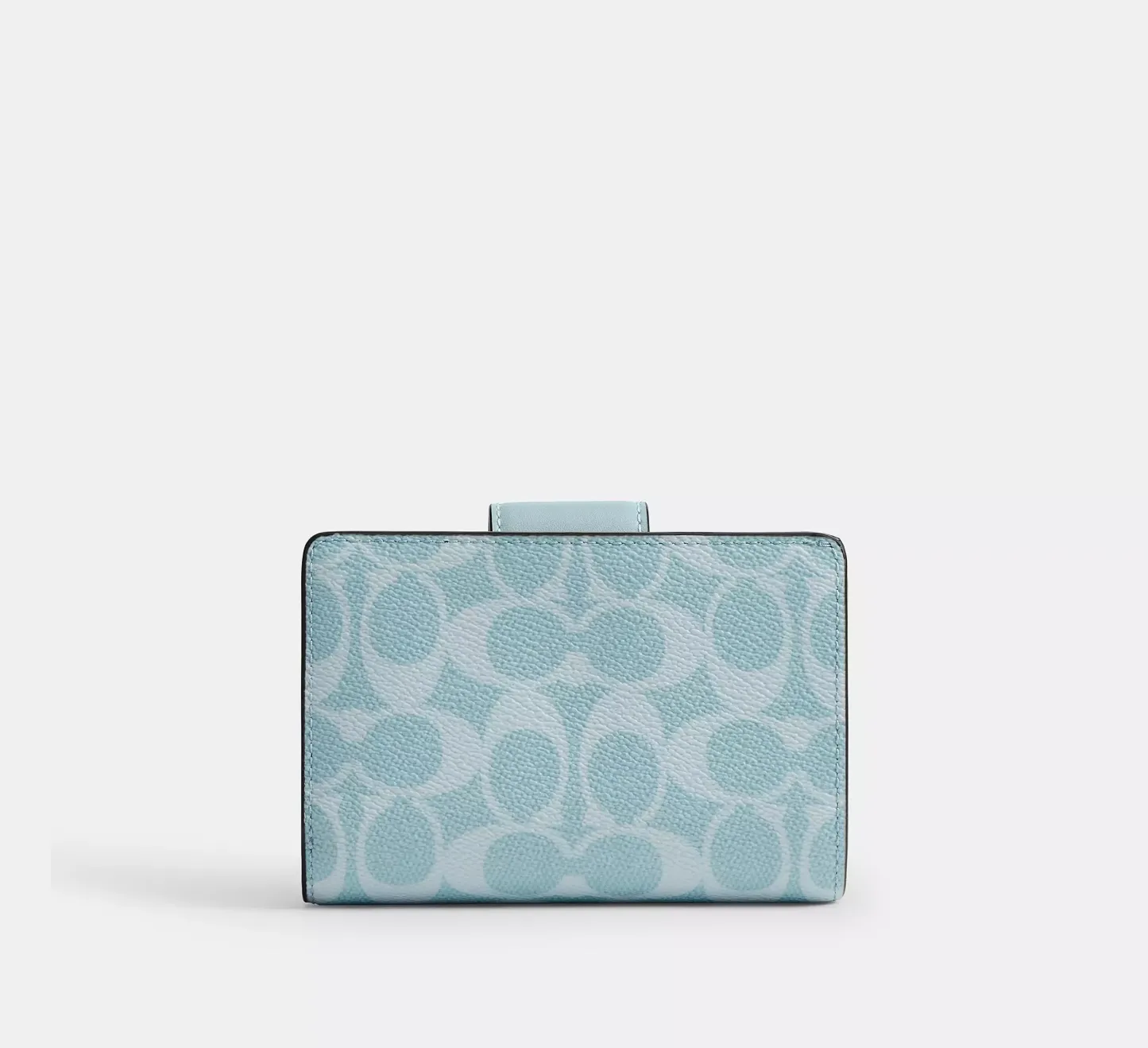 Medium Corner Zip Wallet In Signature Canvas