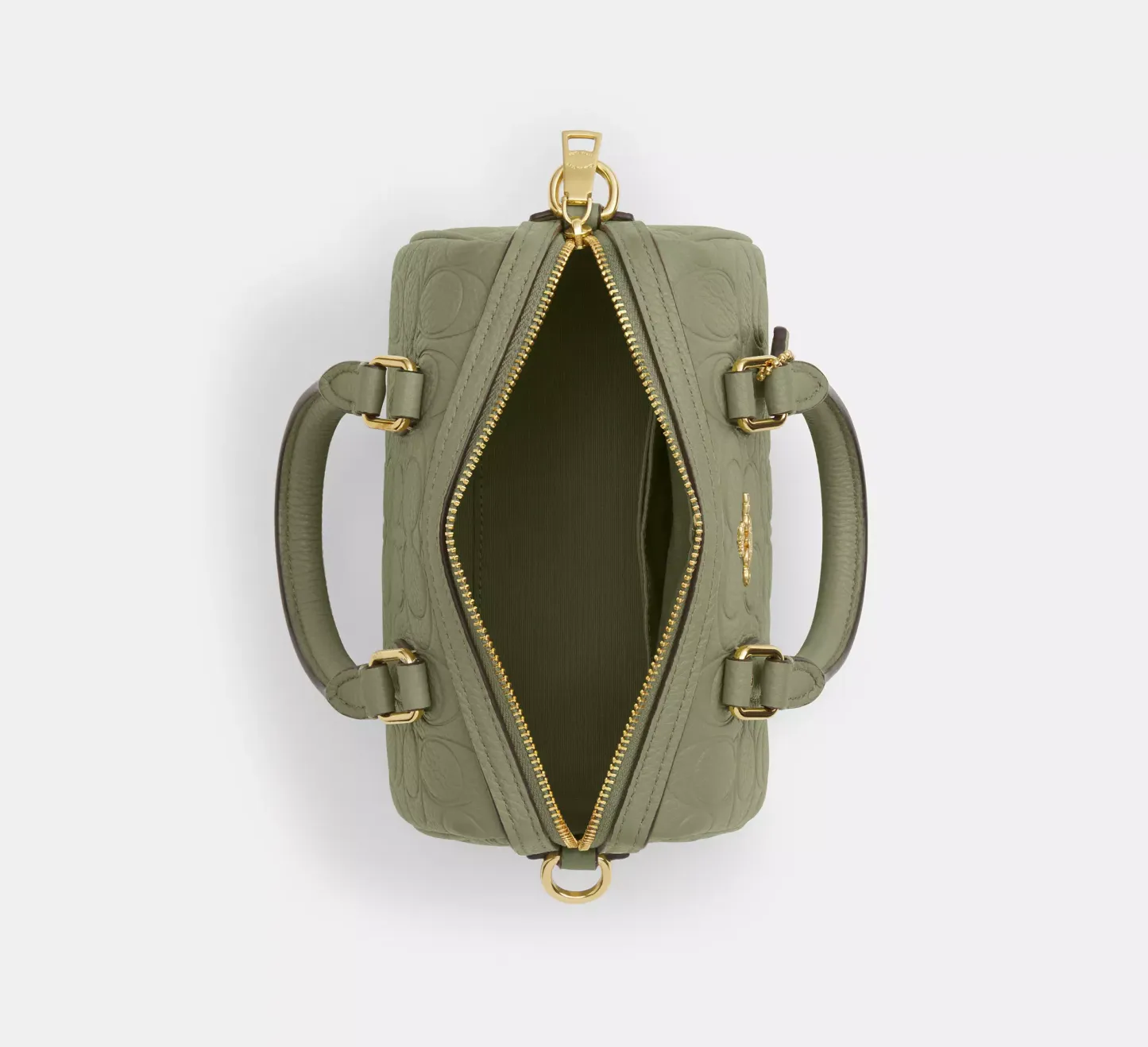 Mini Rowan Crossbody Bag In Signature Leather