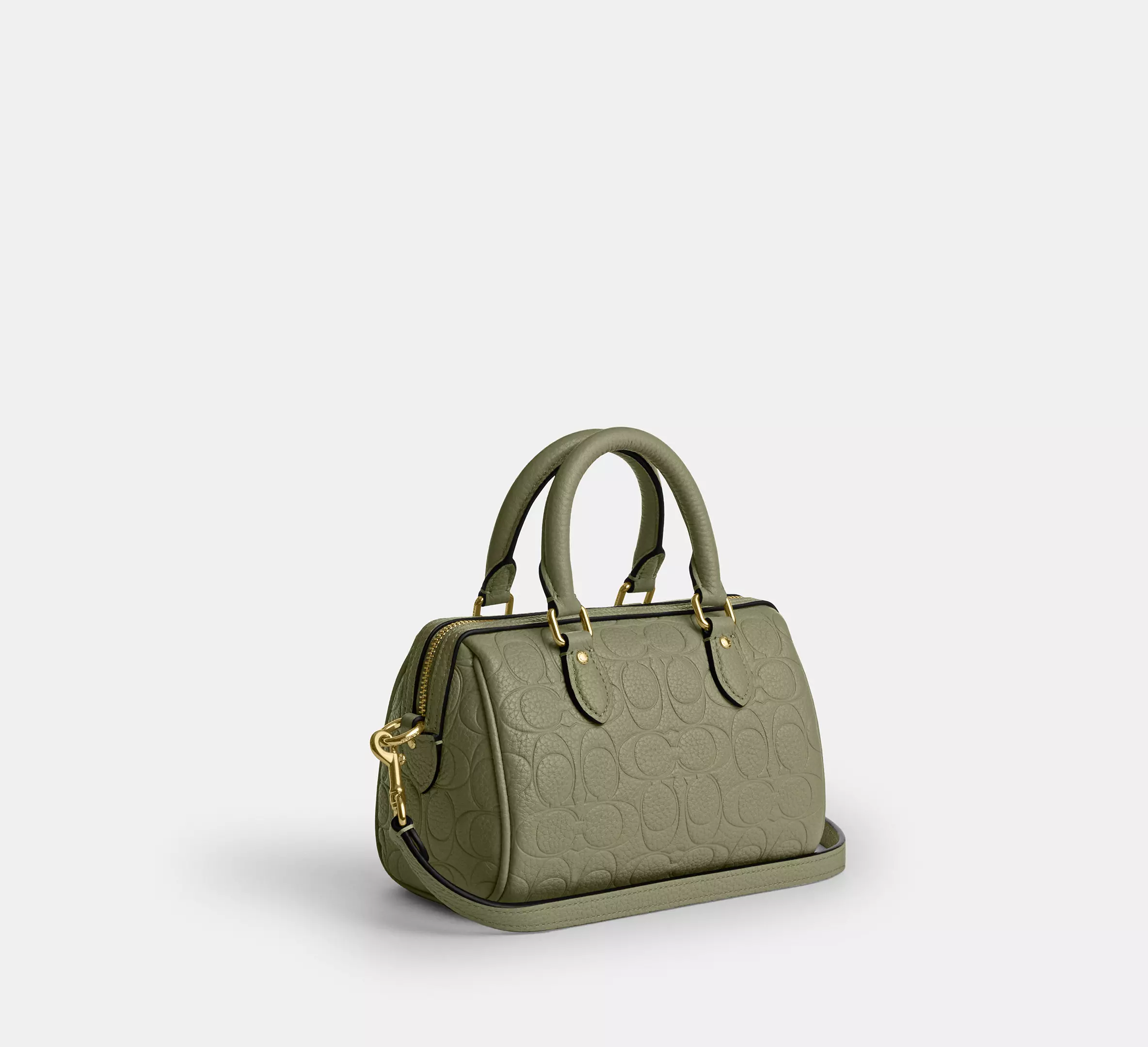 Mini Rowan Crossbody Bag In Signature Leather