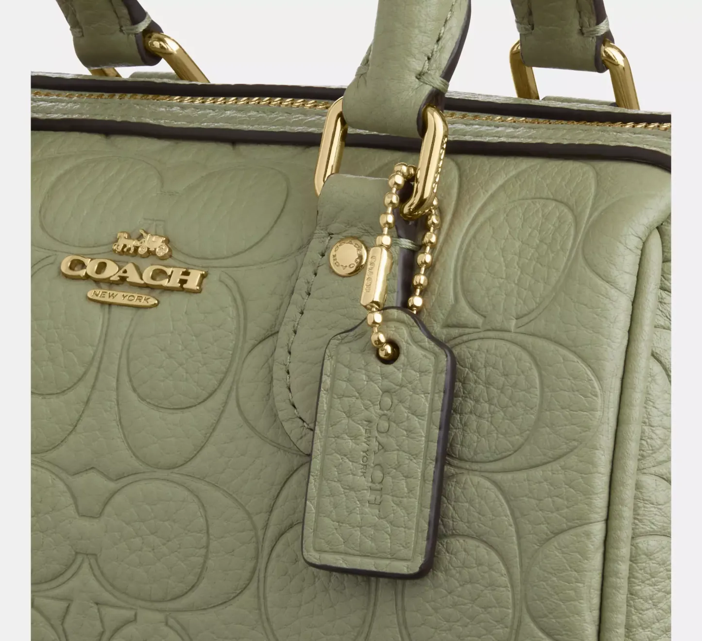 Mini Rowan Crossbody Bag In Signature Leather