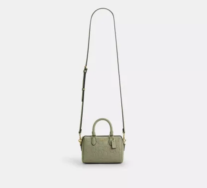 Mini Rowan Crossbody Bag In Signature Leather