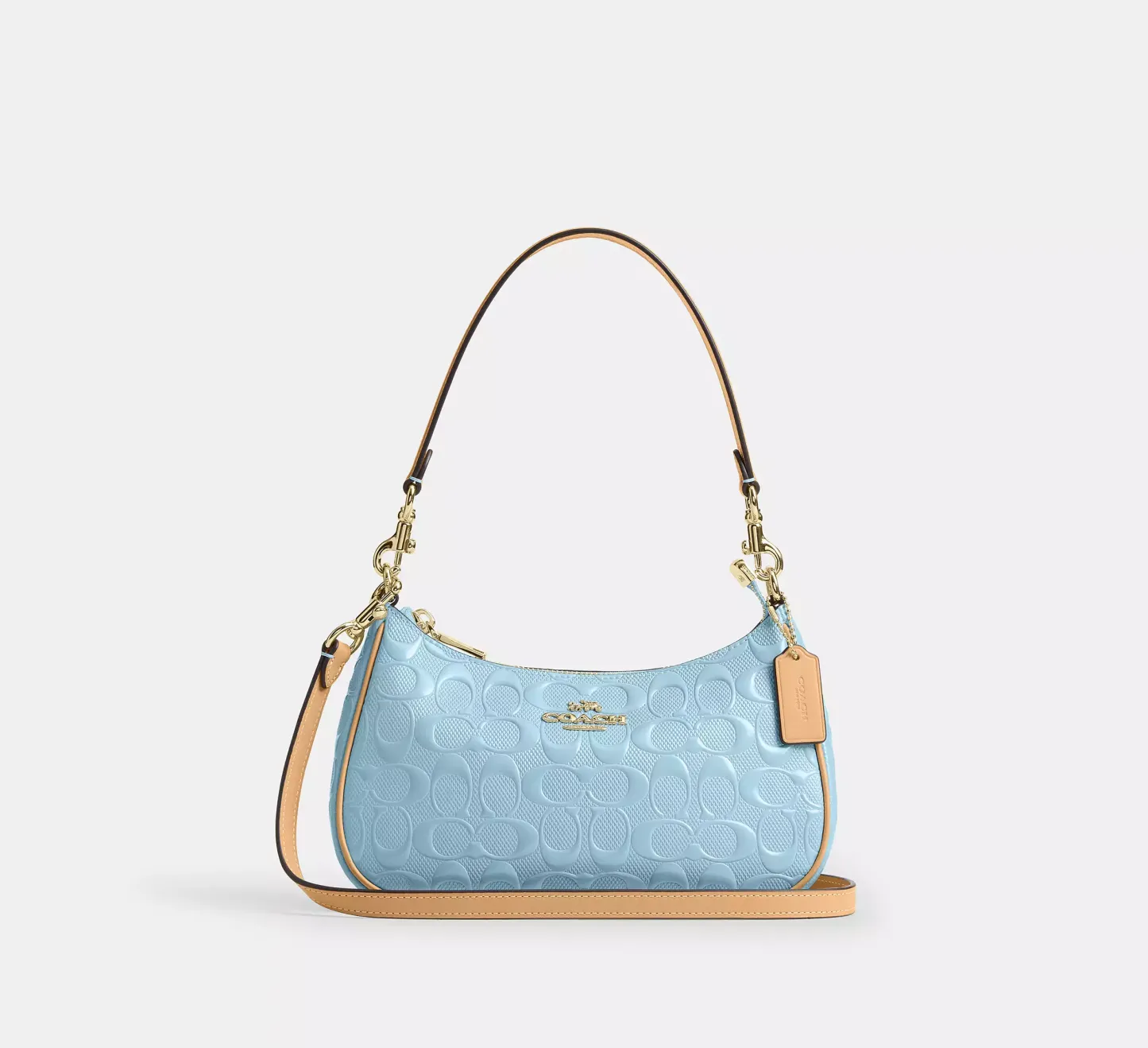 Teri Shoulder Bag In Signature Leather