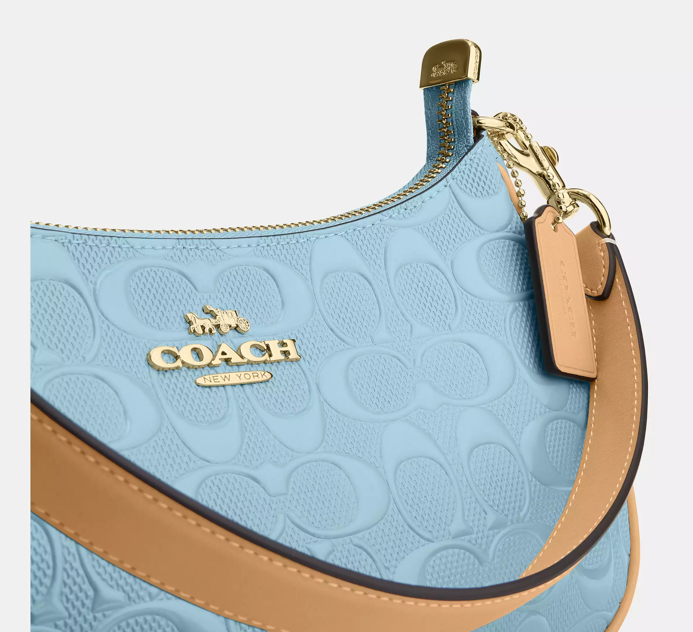 Teri Shoulder Bag In Signature Leather