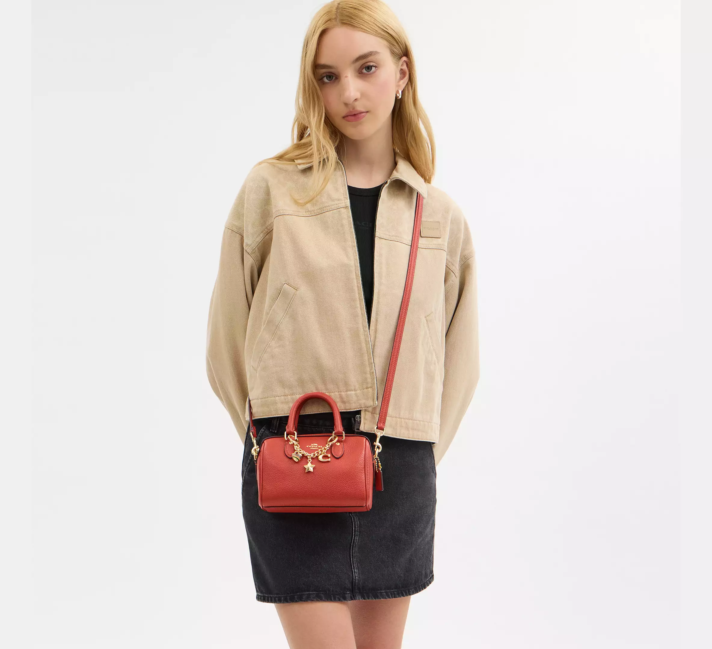 Mini Rowan Crossbody Bag With Charms