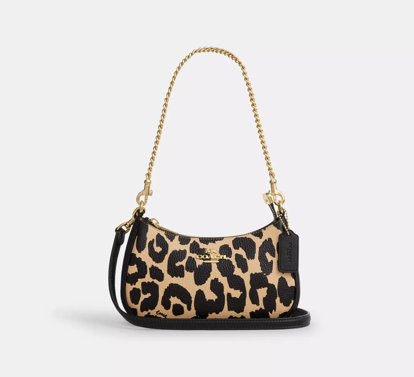 Teri Mini Crossbody Bag With Leopard Print