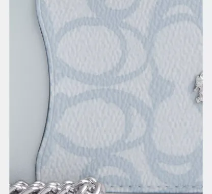 Zip Card Case In Sketch Signature Canvas