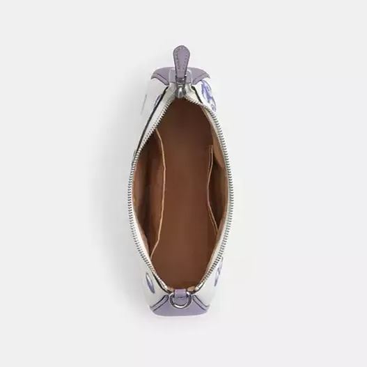 Shoulder Bag With Blueberry Print