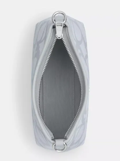 Laurel Small Shoulder Bag in Sketch Signature Canvas CBI05 SVNB9