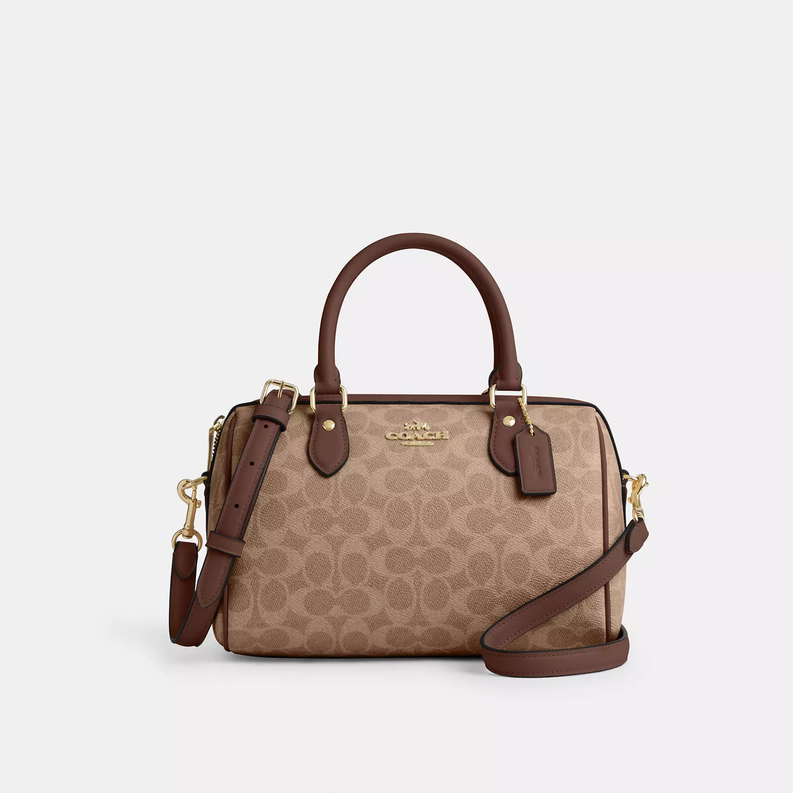 Rowan Satchel Bag In Signature Canvas