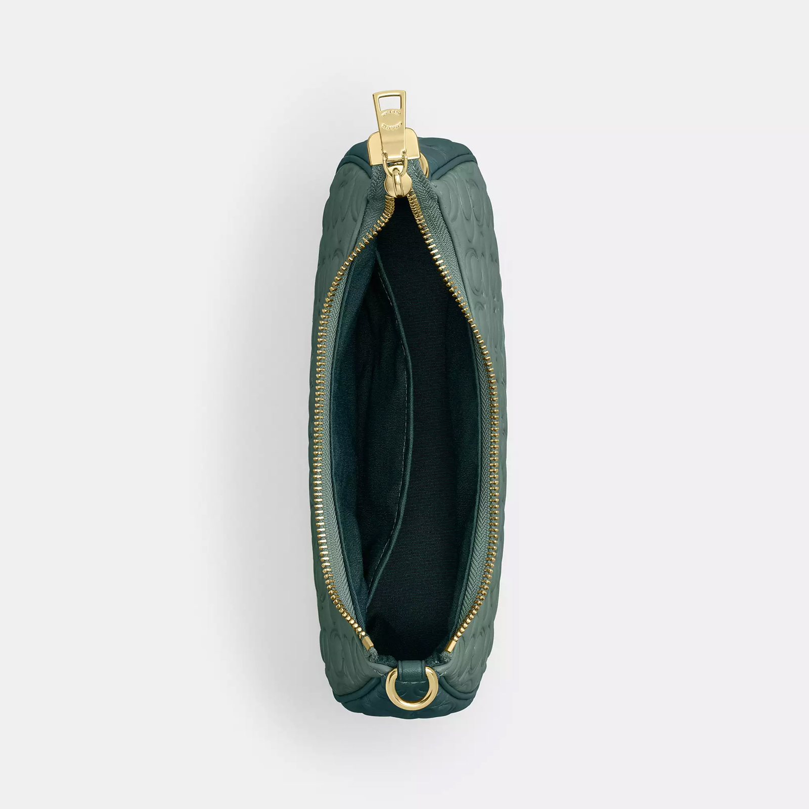 Teri Shoulder Bag In Blocked Signature Leather