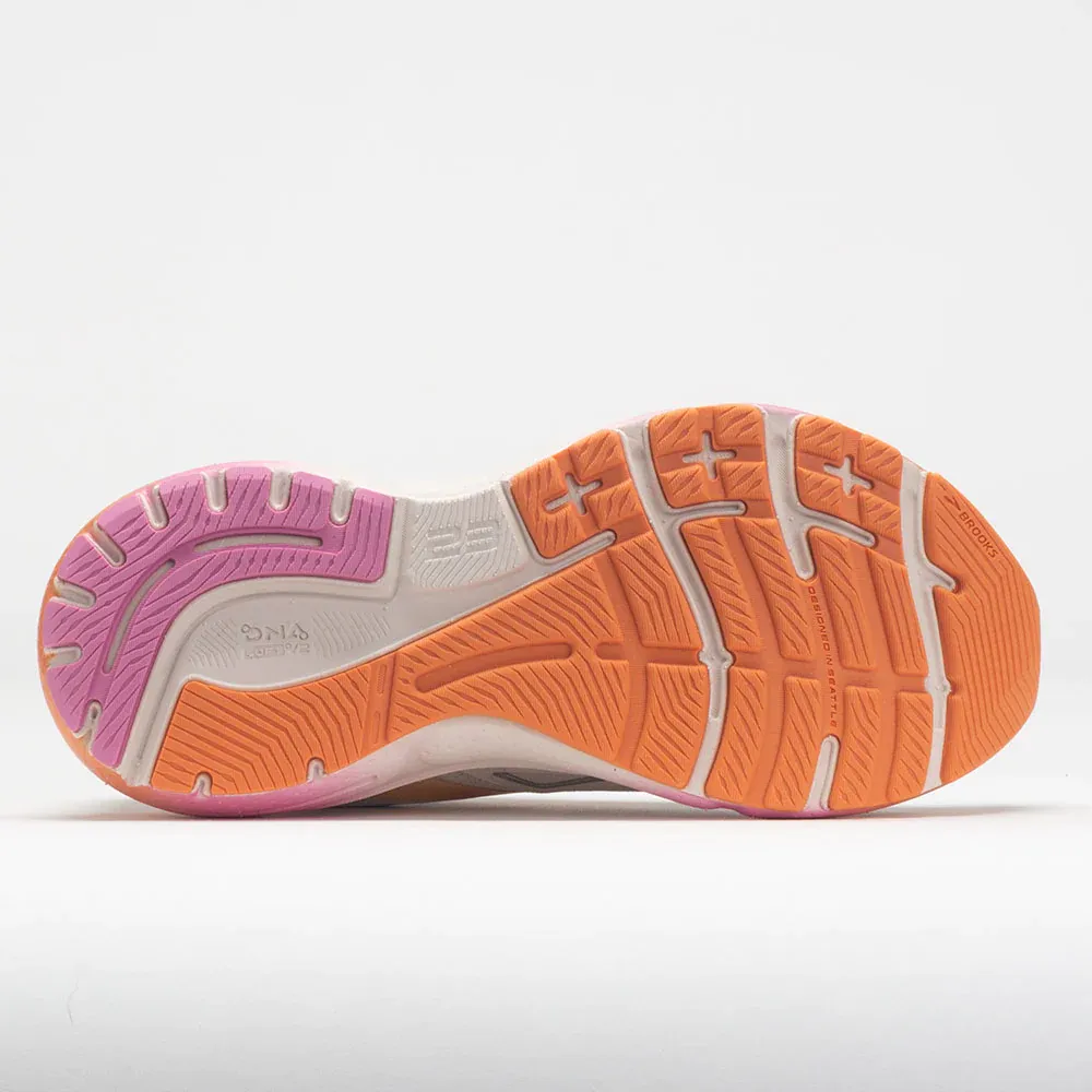 Broothtks Adrenaline GTS 23 Women's White Sand/Sunset/Fuchsia