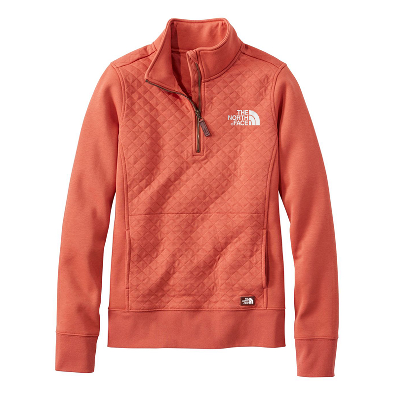 The North Face-Women's Quilted Quarter-Zip Pullover