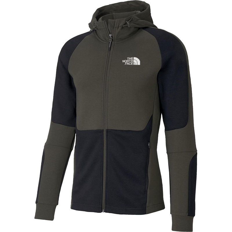 The North Face - Men's Full-Zip Hooded Jacket Dark Green