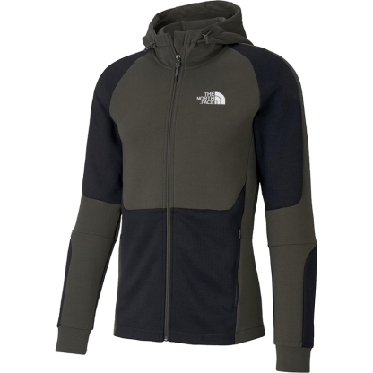The North Face - Men's Full-Zip Hooded Jacket Dark Green